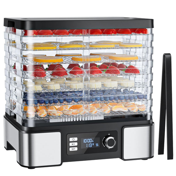TINANA FOOD DEHYDRATOR MACHINE DRYER JERKY, DEHYDRATER FOR FRUIT HERB - BLACK - Like New