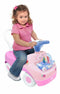 DISNEY PRINCESS SPARKLE 'N' SPIN PRINCESS CARRIAGE RIDE-ON WITH SOUND - PINK - Brand New