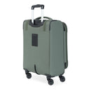 SWISSGEAR ZURICH SOFTSIDE CARRY ON SPINNER SUITCASE: 8-WHEEL - GREEN - Like New