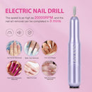 SAVILAND Almond Gel Nail Kit U V lamp 500PCS Almond Nail Tips - Light Brown - Brand New