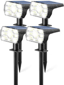 Kaxiida Solar Lights Outdoor Waterproof IP68, 3 Lighting Models Solar Powered - Like New