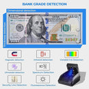 BISOFICE Counterfeit Bill DetectorPortable Money Counter Machine - Black - Like New