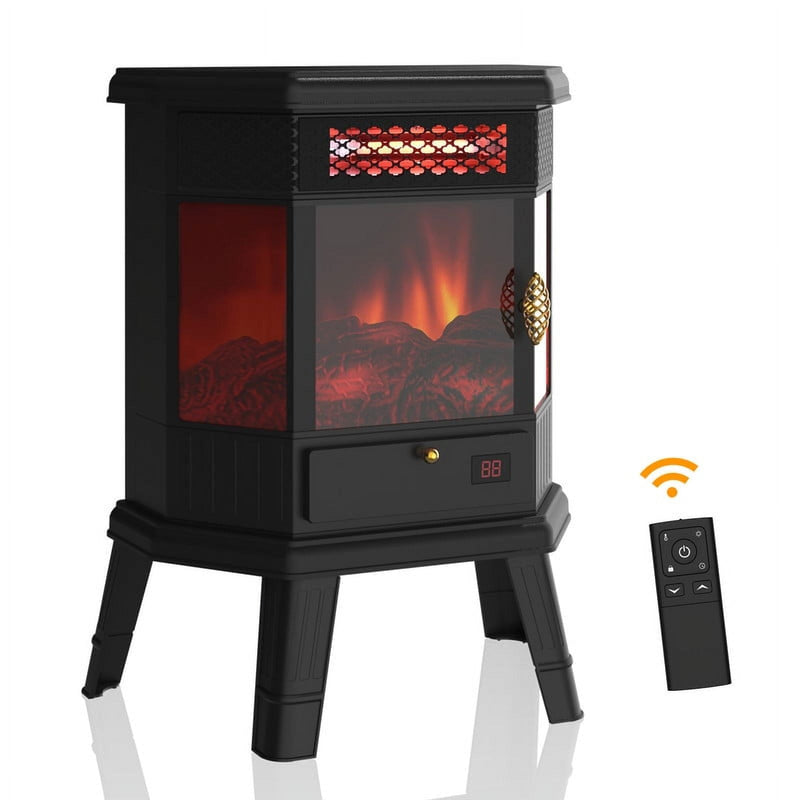 RealSmart Flow 6 Pro Electric Fireplace Heater 22'' Remote - Scratch & Dent