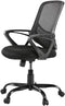 Yangming Office Chair Ergonomic Design Adjustable Rolling Swivel C-1368 - BLACK - Like New