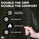 Cascade Mountain Tech Trekking Poles Carbon Fiber Walking Hiking Adjustable - Like New