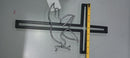 TOP BRASS HOME DECOR CROSS DOVE METAL SIGN, RELIGIOUS GIFT - BLACK/SILVER - Like New