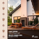 GOOD DIRECTIONS BUDDHA PURE COPPER 8.5 FT. RAIN CHAIN - COPPER - Like New