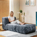 Big Chaise Lounge Chair Indoor Bean Bag Chair for Adults and Teens No Assembly - Brand New