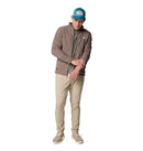 FO9344 COLUMBIA MEN PFG UNCHARTED FLEECE FULL ZIP IRON/IRON M - Brand New