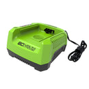 GREENWORKS 80V 4A RAPID BATTERY CHARGER - GREEN BLACK - Scratch & Dent