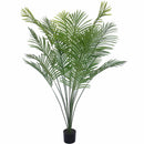 SOFTFLAME 5FT ARECA PALM ARTIFICIAL TREE REAL TOUCH 850169 GREEN/BLACK - Like New