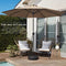 Best Choice Products 10ft Outdoor Steel Polyester Patio Umbrella - Tan - Like New