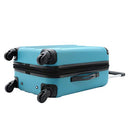 TRAVELERS CLUB CHICAGO PLUS CARRY-ON LUGGAGE AND ACCESSORIES SET - TEAL - Like New