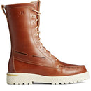 SPERRY MENS LEGEND TALL BOOT - SIZE MEN 12 (EU M46) (JP M30) - CHESTNUT - Like New