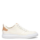 C34713 COLE HAAN MEN'S GRANDPRØ RALLY CANVAS COURT, SIZE 10 IVORY/NATURAL - Like New