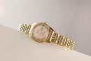 ARMITRON WOMEN'S GENUINE CRYSTAL ACCENTED BRACELET WATCH, GOLD/PINK - Like New