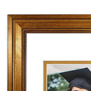Golden State Art Dark Gold Color 11x19.5 Graduation Frame B07GXHYJDN - NEW - Brand New