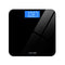 INNOTECH DIGITAL BATHROOM SCALE WITH EASY-TO-READ BACKLIT LCD - BLACK - Like New
