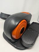 GENERIC UNDER DESK MOTORIZED ELLIPTICAL LEG EXERCISE TRAINER - BLACK/ORANGE - Brand New