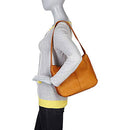 LE DONNE LEATHER URBAN HOBO PREMIUM COLOMBIAN LEATHER H-97 - BLACK - Brand New