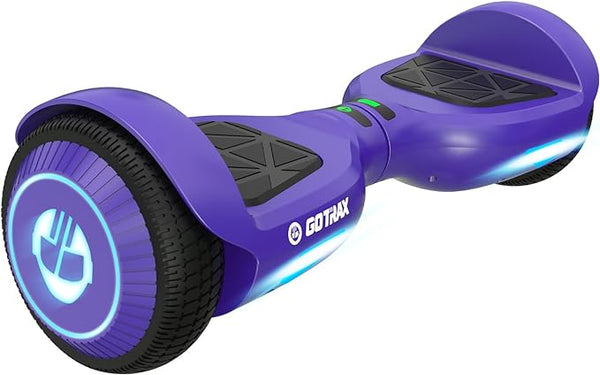 Gotrax Edge Hoverboard 6.5" LED Wheels Headlight 6.2mph & 4 - Scratch & Dent