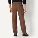 AMAZON BASICS MEN'S RELAXED FIT DUCK UTILITY WORKWEAR PANTS - CHOCOLATE - 36x32 - Brand New