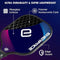 ENERFACE Pickleball Paddles - Yellow+Green/Blue+Pink, 4-Pack - Like New