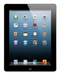 For Parts: APPLE IPAD 4 16GB WIFI MD510C/A - BLACK CRACKED SCREEN