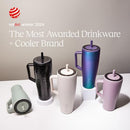 BrüMate Era 30 oz Tumbler with Handle and Straw | 100% Leakproof | (Lilac Dusk) - Like New