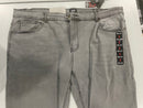 BLU ROCK MEN'S FLEX STRETCH SLIM FIT STRAIGHT JEANS - SIZE: MEN 40X31 - GRAY - Brand New