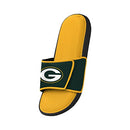 FOCO MENS NFL TEAM LOGO SPORT SHOWER FOAM SLIDE FLIP FLOP SANDALS SIZE XL - Like New