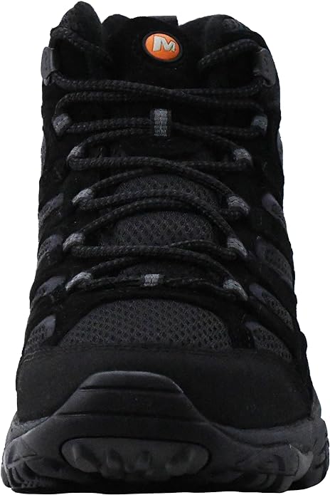 J06061 Merrell Men's Moab 2 MID GTX High Rise Hiking Boots Black/Black 11 - Like New