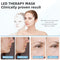 KNNKNN BLUE LIGHT THERAPY MASK FOR FACE ACNE, RED LED LIGHT THERAPY DEVICE - Like New