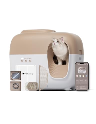 PETSNOWY  2024 Premium Version, Mini Mesh, Snow+ Automatic Cat - Scratch & Dent