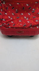 Olympia U.S.A. Melody 19" Rolling Backpack, Color Red, Penguin print - Brand New