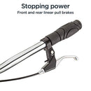 Schwinn Shuffle Kick Scooter Big 26" Air Fill 20" Beach Cruiser - White - Like New