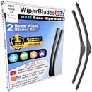 Wiper Blades Set 1yr warranty compatible Acura TLX 2018 Wipers Set of 2 - Brand New