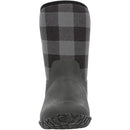 WM21PLD MUCK MUCKSTER II WELLINGTON BOOTS -Black/Gray Plaid - Size 7 Like New