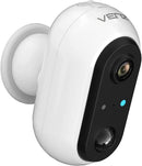 VENZ Outdoor Wireless WiFi Battery Powered Cameras 1080P R9045 - White Like New