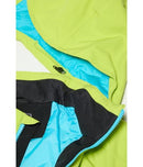 38SG073500 SPYDER BOYS' LEADER JACKET MEN SIZE 10 BLACK LIME - Brand New