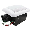 ESD TECH Bathroom Exhaust Fan with LED Soft White 800Lm Light Combo White Grill - Like New