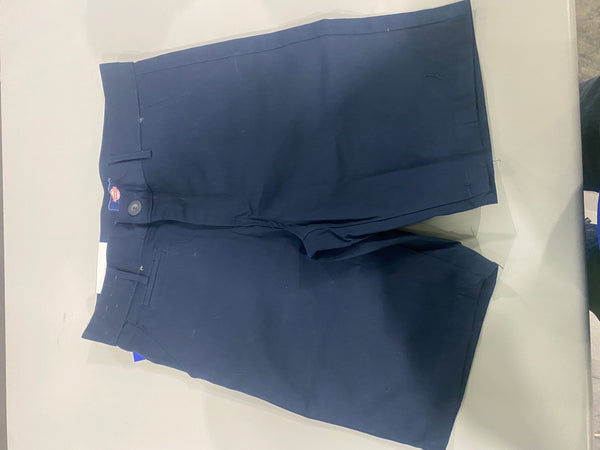 PREMIUM QUALITY APPROVED SCHOOL UNIFORM SHORTS - SIZE: MEN 30 WOMEN 30 - NAVY - Brand New