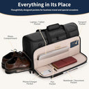 VERAGE 22-INCH GARMENT DUFFEL BAG, CARRY-ON SUIT TRAVEL BAG, 45L, GDB-001 -BLACK - Brand New