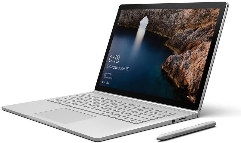 For Parts: Microsoft Surface Book 13.5" i7-6600U 8 256GB 965M 9E2-00001 - BATTERY DEFECTIVE