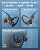 VLOP WAVEBONE PRO BONE CONDUCTION SPORT WATERPROOF HEADPHONES - BLACK - Like New