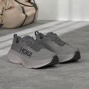 1123202 Hoka Bondi 8 Men's Sharkskin/Harbor Mist Size 12.5 - Like New