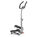Sunny Health & Fitness Twist Stepper with Handlebar Stair Step Machine - BLACK - Like New