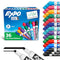 EXPO LOW ODOR DRY ERASE MARKERS CHISEL ASSORTED FASHION COLORS 36 COUNT - BLACK - Brand New