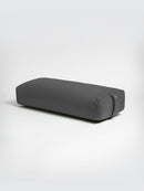 MANDUKA RECTANGULAR ENLIGHT TECHNOLOGY MEDITATION BOLSTER CUSHION - THUNDER - Like New