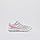 IA680BP NEW BALANCE KID'S 680 V6 HOOK AND LOOP SHOE NIMBUS CLOUD/BUBBLEGUM/SURF - Like New